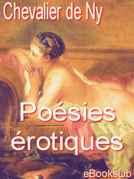 Cover image for Poésies érotiques